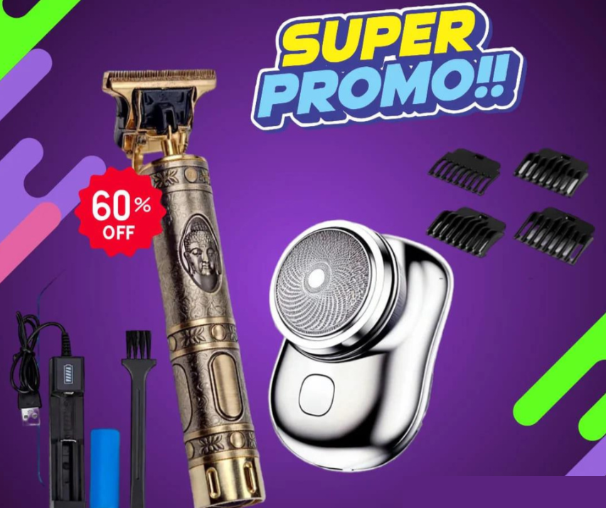 2X1 AFEITADORA + MINI SHAVER CON ENVIO GRATIS